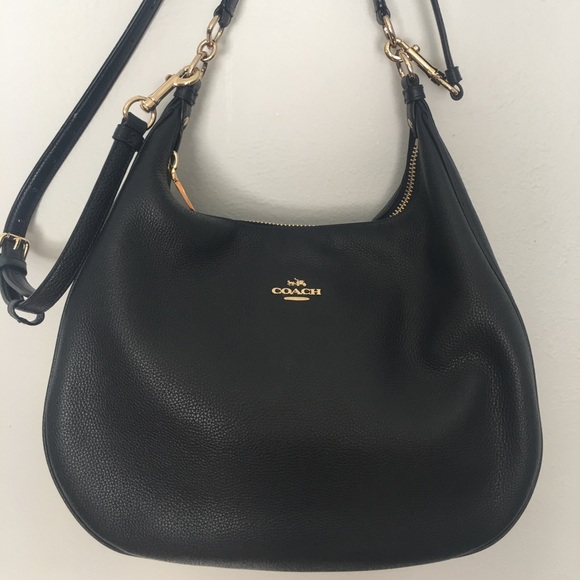 Navy blue COACH crossbody and matching wallet - Picture 2 of 14